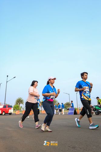 Race photo from ISOPlus Run 2024 Jakarta