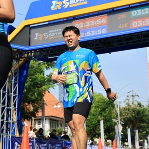 Race photo from SURABAYA ISOPLUS MARATHON 2026