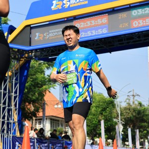 Race photo from SURABAYA ISOPLUS MARATHON 2026