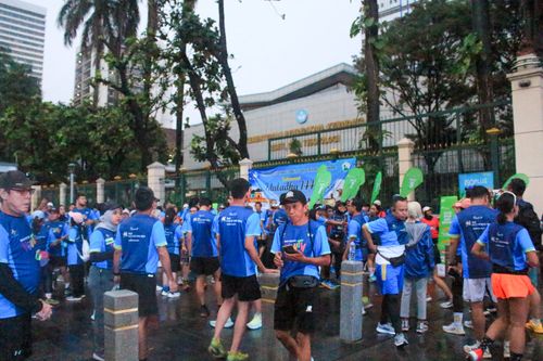 Race photo from Road to BAF Lions Run 2024