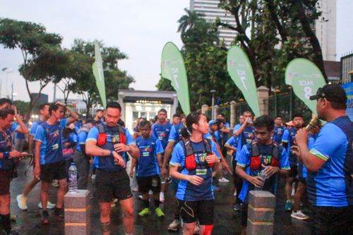 Race photo from Road to BAF Lions Run 2024