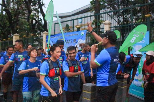 Race photo from Road to BAF Lions Run 2024
