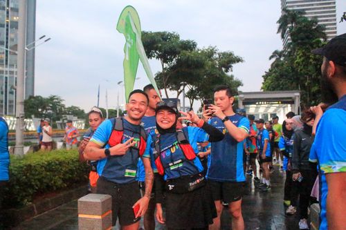 Race photo from Road to BAF Lions Run 2024