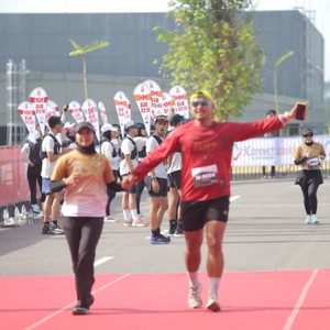 Race photo from KEDIRI HALF MARATHON 2026