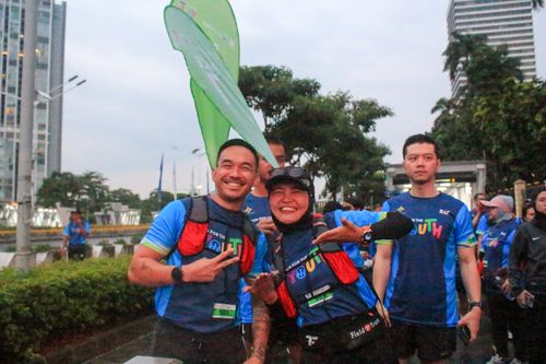 Race photo from Road to BAF Lions Run 2024