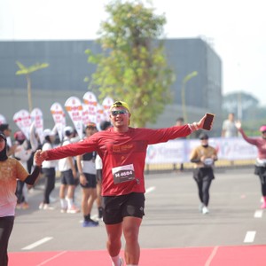 Race photo from KEDIRI HALF MARATHON 2026