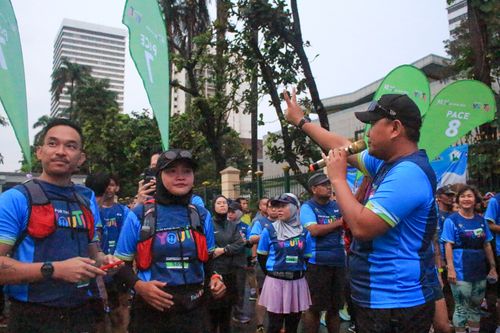 Race photo from Road to BAF Lions Run 2024