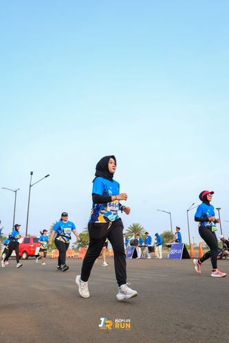 Race photo from ISOPlus Run 2024 Jakarta