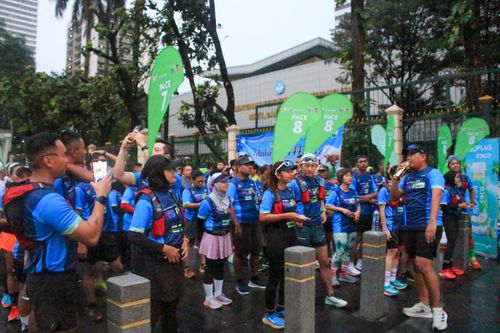Race photo from Road to BAF Lions Run 2024
