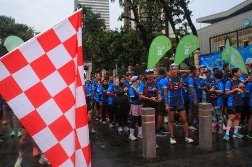 Race photo from Road to BAF Lions Run 2024