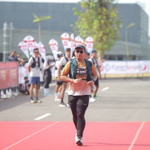 Race photo from KEDIRI HALF MARATHON 2026
