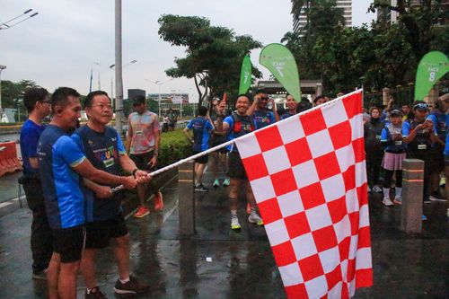 Race photo from Road to BAF Lions Run 2024