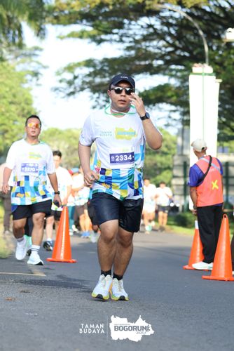 Race photo from Taman Budaya x BOGORUN 2025