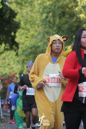 Race photo from Jabar Run 10K 2024