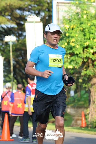 Race photo from Taman Budaya x BOGORUN 2025