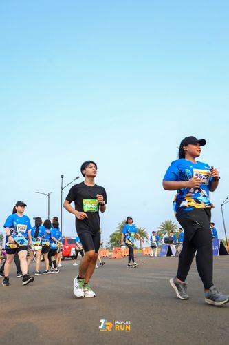 Race photo from ISOPlus Run 2024 Jakarta