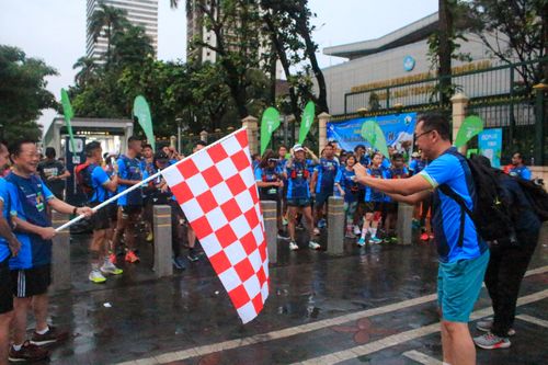Race photo from Road to BAF Lions Run 2024