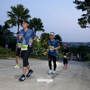 Race photo from BOGORUN 2026
