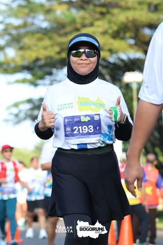 Race photo from Taman Budaya x BOGORUN 2025