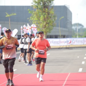 Race photo from KEDIRI HALF MARATHON 2026