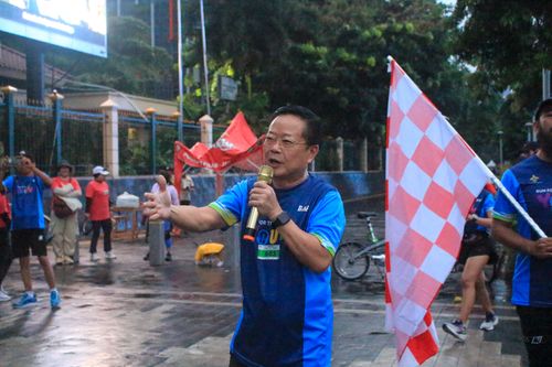 Race photo from Road to BAF Lions Run 2024