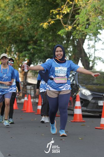 Race photo from Jabar Run 10K 2024