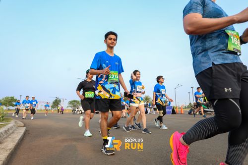 Race photo from ISOPlus Run 2024 Jakarta