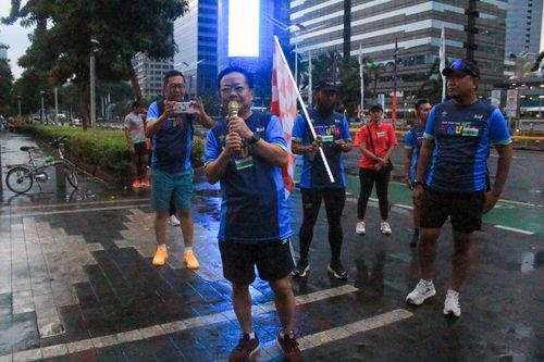 Race photo from Road to BAF Lions Run 2024