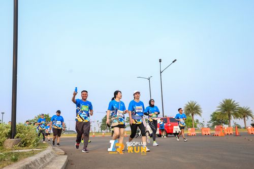 Race photo from ISOPlus Run 2024 Jakarta