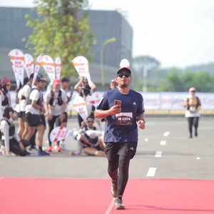 Race photo from KEDIRI HALF MARATHON 2026