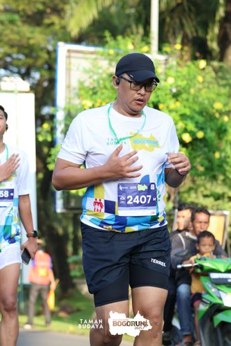 Race photo from Taman Budaya x BOGORUN 2025