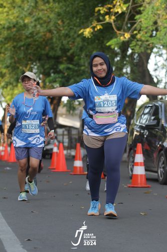 Race photo from Jabar Run 10K 2024