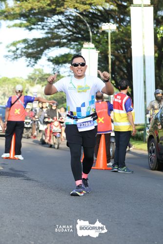 Race photo from Taman Budaya x BOGORUN 2025
