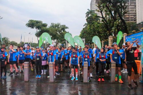 Race photo from Road to BAF Lions Run 2024