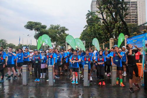 Race photo from Road to BAF Lions Run 2024