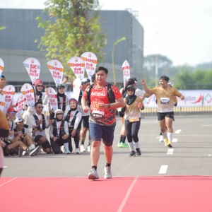 Race photo from KEDIRI HALF MARATHON 2026