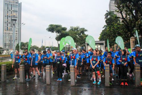 Race photo from Road to BAF Lions Run 2024