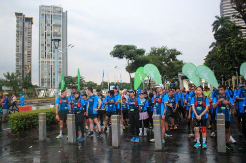 Race photo from Road to BAF Lions Run 2024