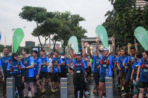Race photo from Road to BAF Lions Run 2024