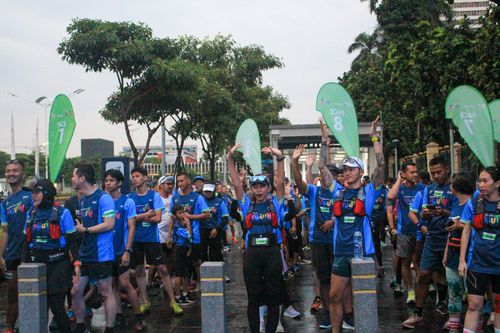 Race photo from Road to BAF Lions Run 2024