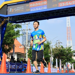 Race photo from SURABAYA ISOPLUS MARATHON 2026