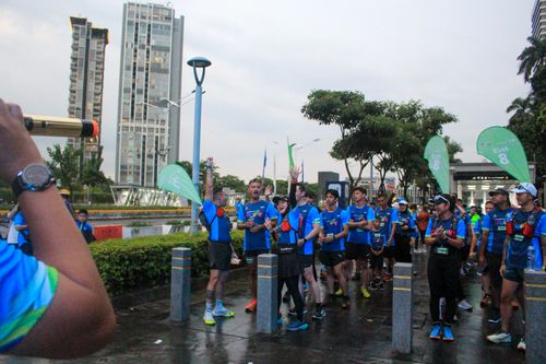 Race photo from Road to BAF Lions Run 2024