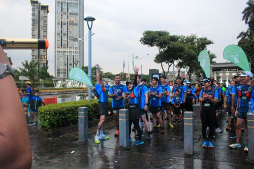 Race photo from Road to BAF Lions Run 2024