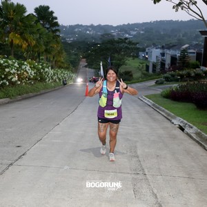 Race photo from BOGORUN 2026