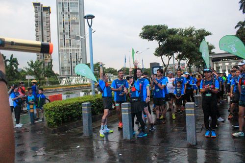Race photo from Road to BAF Lions Run 2024