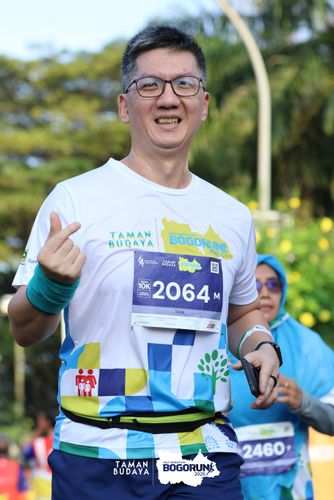 Race photo from Taman Budaya x BOGORUN 2025