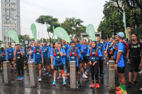 Race photo from Road to BAF Lions Run 2024