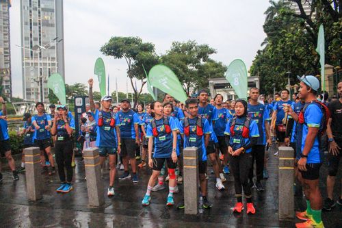 Race photo from Road to BAF Lions Run 2024