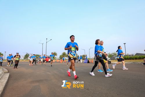 Race photo from ISOPlus Run 2024 Jakarta