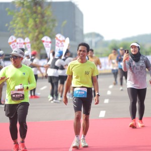 Race photo from KEDIRI HALF MARATHON 2026